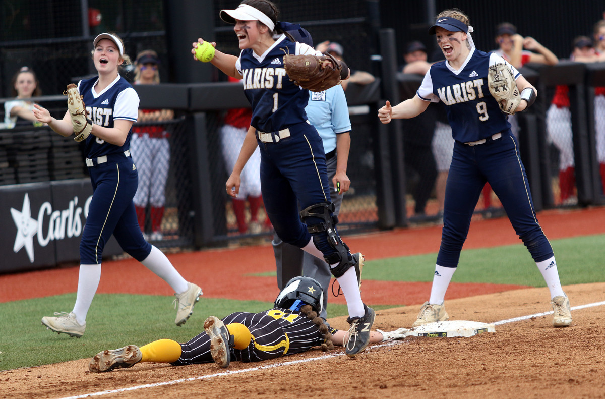 Cascade Marist Catholic 4A softball final Dan Brood 30